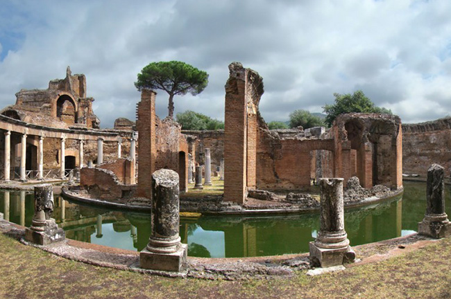 Hadrian's Villa in Tivoli, Rome