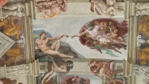 Sistine Chapel - The Creation of Man