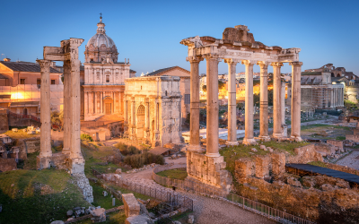 Roman Forum in Rome, Italy