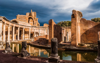 Villa Adriana in Rome, Italy